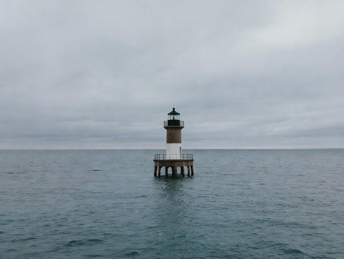 William E. Dever Crib Lighthouse: Chicago’s Offshore Water Guardian on Lake Michigan